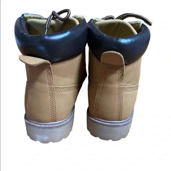 Womens boots size 10 ankle unbranded Timberland style - Picture 2 of 5